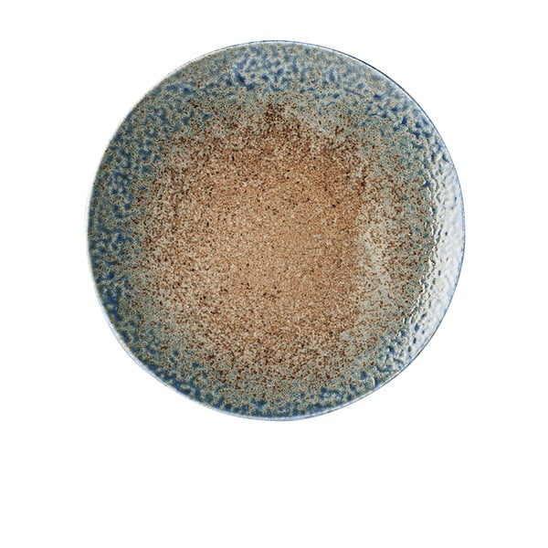 Earth & Sky bézs-kék kerámia tányér, ø 29 cm - MIJ