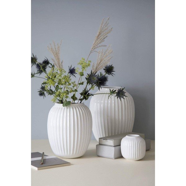 Hammershoi fehér porcelán mécsestartó, ⌀ 9 cm - Kähler Design-image-2