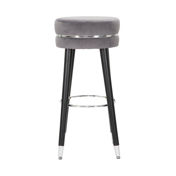 Szürke kárpitozott bárszék (ülésmagasság 74 cm) Paris – Mauro Ferretti-image-1