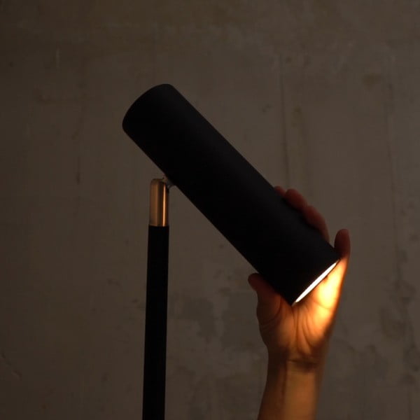 Milan fekete állólámpa, magasság 150 cm - SULION-image-2