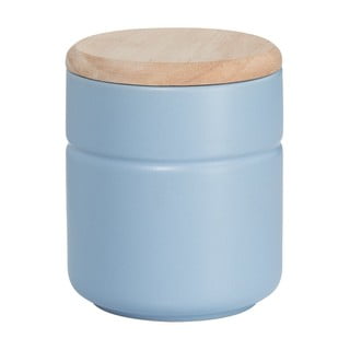 Tint kék porcelán doboz fa fedéllel, 600 ml - Maxwell & Williams