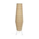 Natúr színű rattan állólámpa rattan búrával (magasság 120 cm) Kamaria – Kave Home
