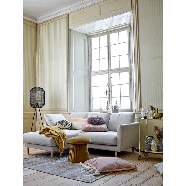 Mustársárga puff Roberta - Bloomingville-image-2