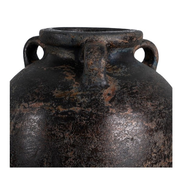 Sötétbarna terrakotta magas váza (magasság 60 cm) Artem – Ixia-image-3