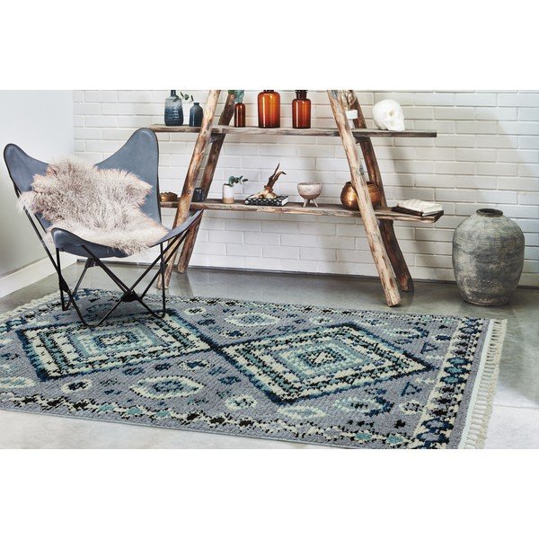 Ines kék szőnyeg, 160 x 230 cm - Asiatic Carpets-image-3