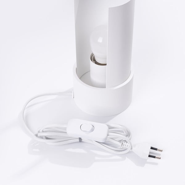 Fehér asztali lámpa (magasság 21 cm) Aurea – Sollux-image-3