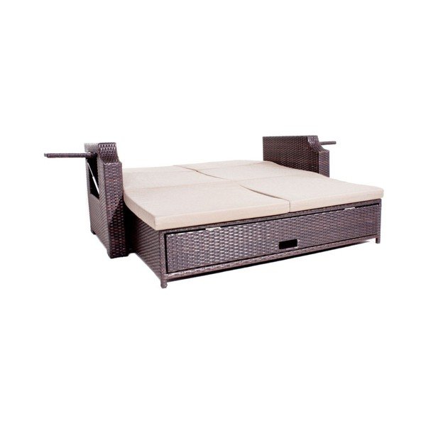 Monaco kinyitható kerti ülőpad, tárolóhellyel - ADDU-image-2