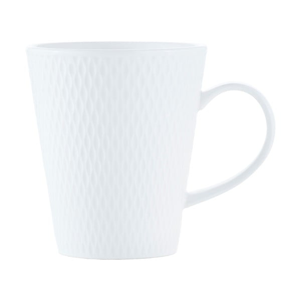 Fehér porcelán bögre 350 ml Diamonds – Maxwell & Williams