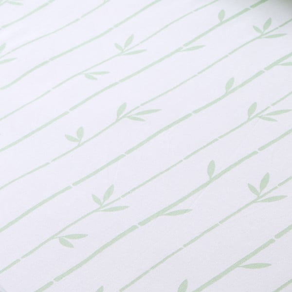 Fehér gumis kétszemélyes gyerek lepedő 135x190 cm Panda Paws – Catherine Lansfield-image-2