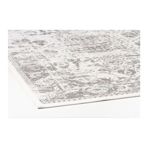 Narma Palmse fehér mintás kétoldalas szőnyeg, 70 x 140 cm - Woodman-image-2