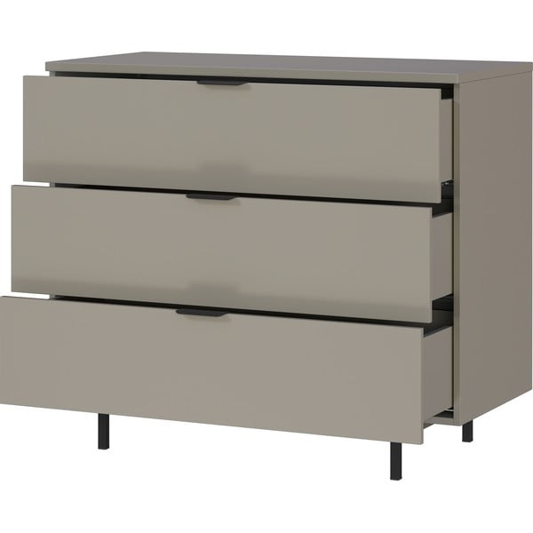 Szürke gyerek komód 105x92x54 cm Tomino – Germania-image-4