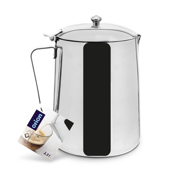 Ezüstszínű rozsdamentes acél vízforraló kanna 2,3 l Anett – Orion-image-2
