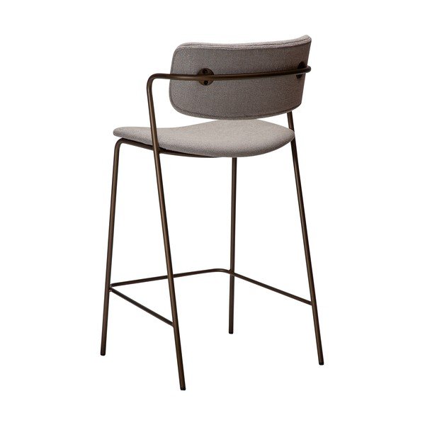 Szürke bárszék (ülésmagasság 67,5 cm) Zed – DAN-FORM Denmark-image-4