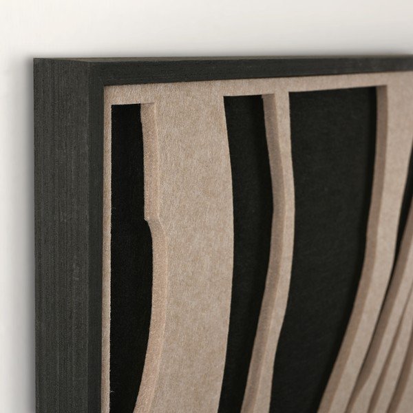 3D-s keretezett-akusztikus kép 90x120 cm Sacred Silence 2 – Malerifabrikken-image-2