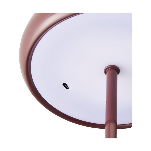 Borvörös fém asztali lámpa (magasság 23 cm) Margate – House Nordic-image-2
