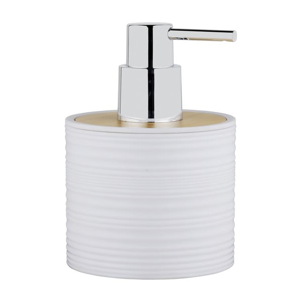 Fehér műanyag szappanadagoló 350 ml Lyon – Allstar-image-1