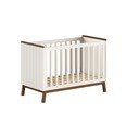 Bézs borovi fenyő babaágy állítható magassággal 60x120 cm Sezane – Vipack