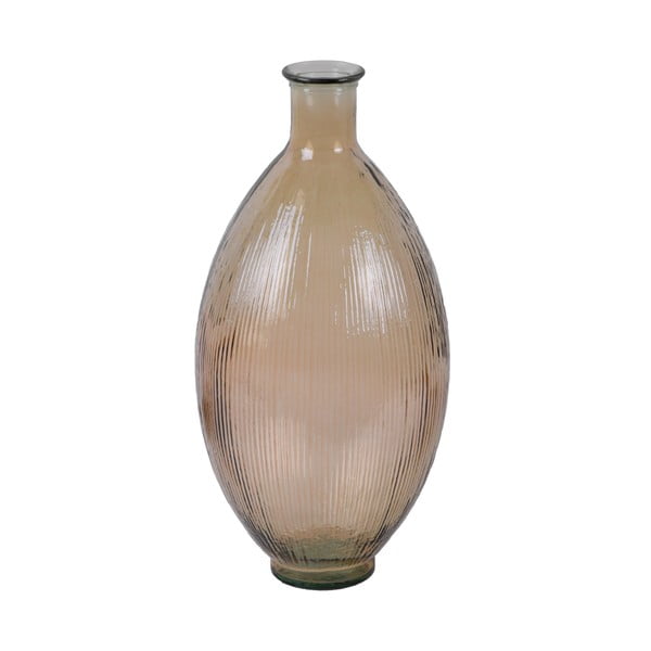 Ares barna újrahasznosított üveg váza, magasság 59 cm - Ego Dekor
