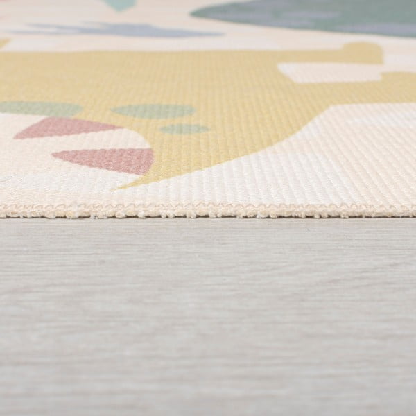 Walk the Dinosaur gyerekszőnyeg, 80 x 120 cm - Flair Rugs-image-3