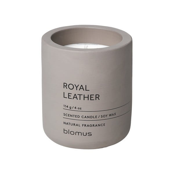 Illatos szójaviasz gyertya égési idő 24 ó Fraga: Royal Leather – Blomus