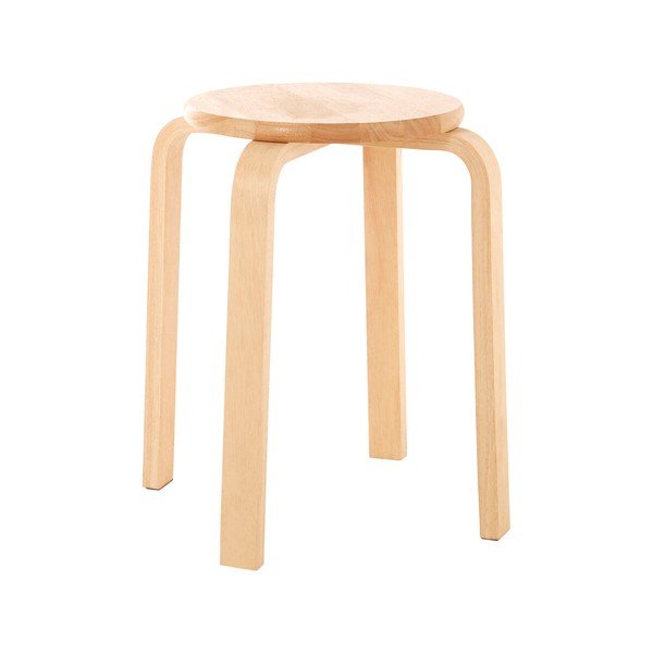 Natúr színű kaucsukfa ülőke Heva – Premier Housewares-image-4