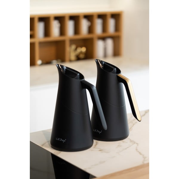 Fekete termosz 1 l Soho – Vialli Design-image-2