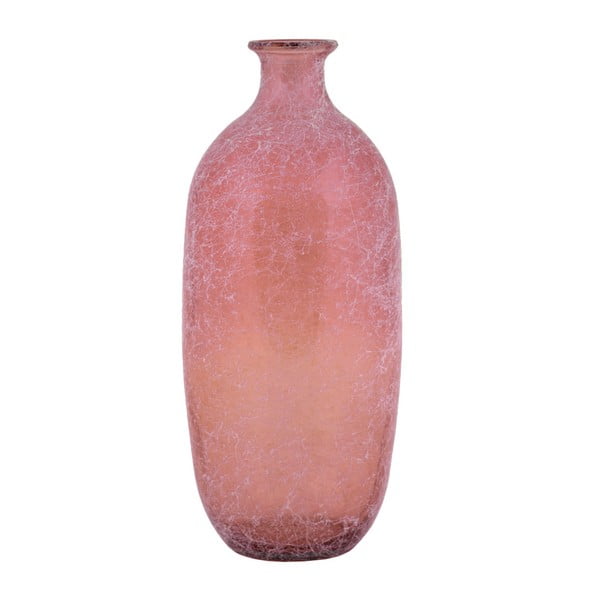 Rózsaszín újrahasznosított üveg váza, 3,15 l - Ego Dekor