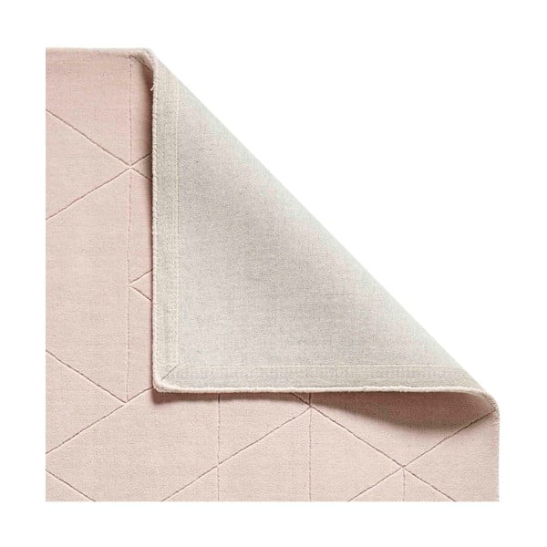 Kasbah rózsaszín gyapjú szőnyeg, 120 x 170 cm - Think Rugs-image-4