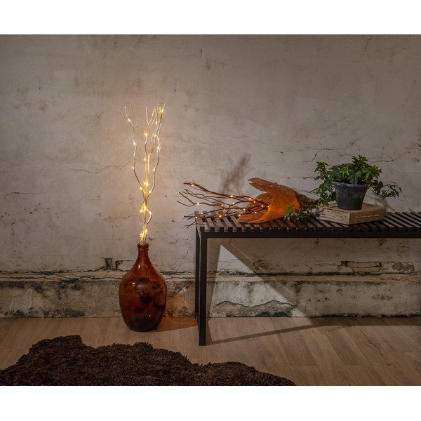 Fehér fénydekoráció ø 8 cm Willow – Star Trading-image-4