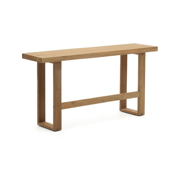 Natúr színű tömörfa kerti pad Canadell – Kave Home-image-2