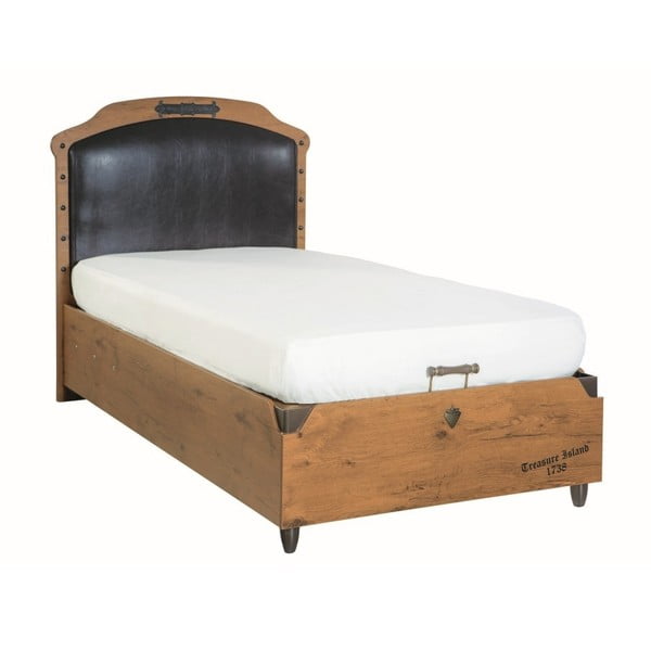 Pirate Bed With Base egyszemélyes ágy tárolóhellyel, 100 x 200 cm