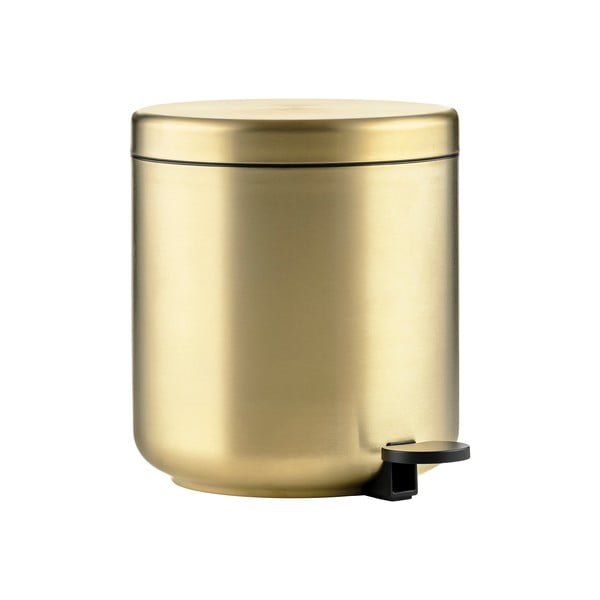 Sárgaréz színű rozsdamentes acél pedálos szemetes 4 l Ume Brass – Zone