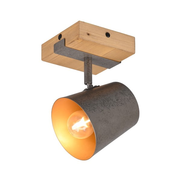 Sötétszürke-natúr színű spotlámpa Bell – Trio-image-4