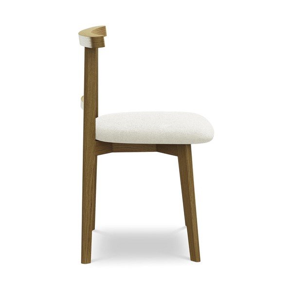 Krémszínű tömörfa étkezőszék Ohelo – Makamii-image-2