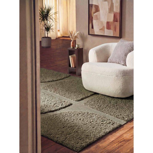 Khaki kézi szövésű szőnyeg 200x300 cm Lambeth Jasper – Ted Baker-image-2