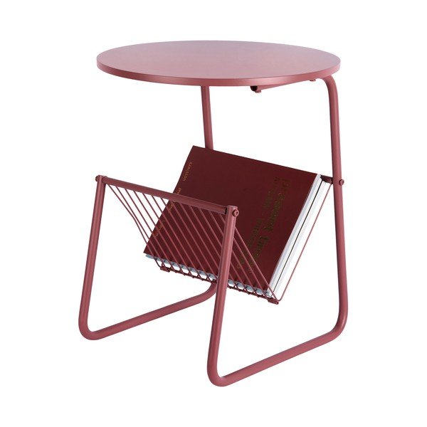 Fém kerek tárolóasztal ø 40 cm Riqueza Revista – Leitmotiv-image-2