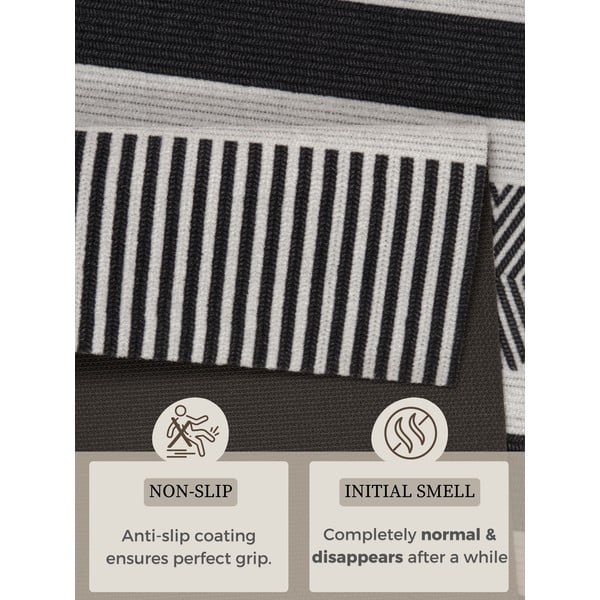 Cook & Clean Urban fekete-szürke futószőnyeg, 45 x 140 cm - Zala Living-image-4