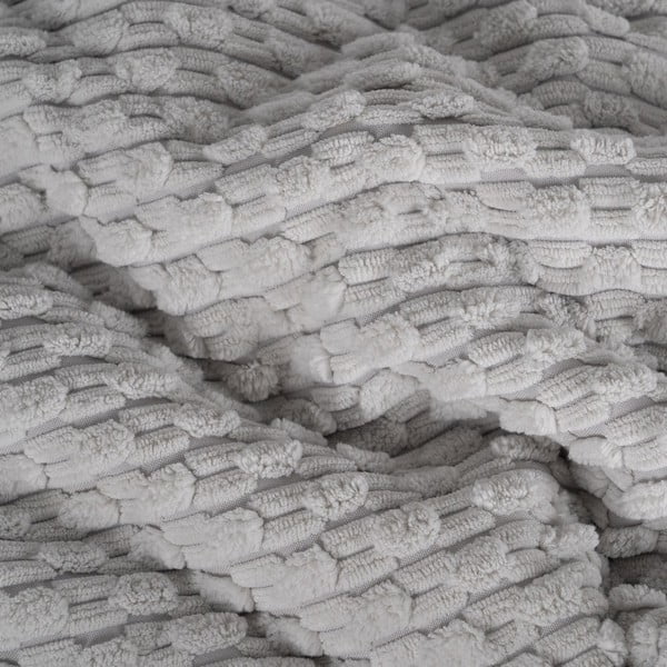 Világosszürke steppelt ágytakaró 230x260 cm – Ixia-image-2