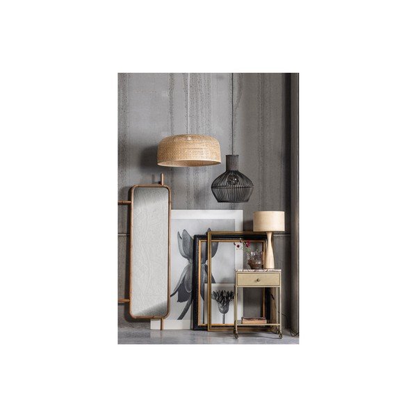 Natúr színű asztali lámpa (magasság 55 cm) Lunar – BePureHome-image-2