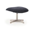 Sötétkék zsenília lábtartó Teryl – Kave Home