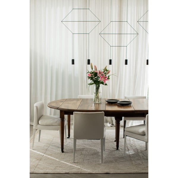 Krémszínű mosható kézi szövésű pamut szőnyeg 200x300 cm Bloom Natural – Lorena Canals-image-1