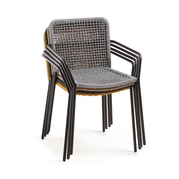 Boomer szürke fotel - La Forma-image-4