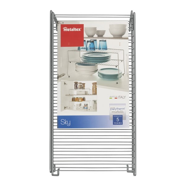 2 db egymásra rakható kiegészítő polc - Metaltex-image-4