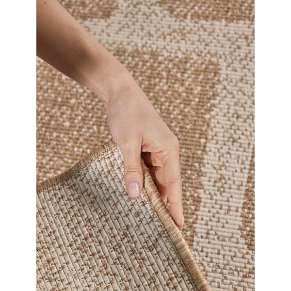 Krémszínű-natúr színű kültéri-beltéri szőnyeg 160x230 cm Haringey Ruskin – Ted Baker-image-3