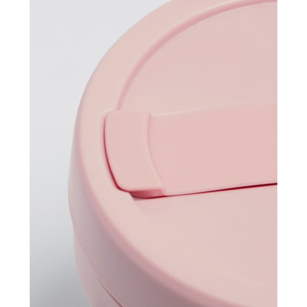 Pocket Cup Carnation rózsaszín összecsukható utazópohár, 355 ml - Stojo-image-4