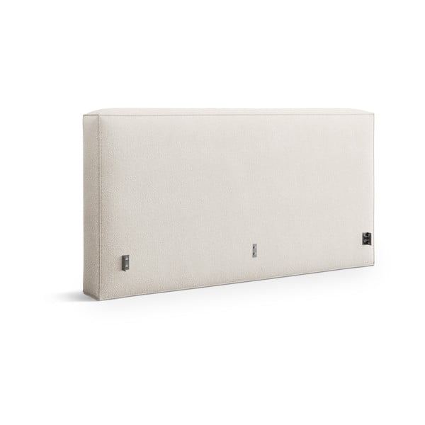 Krémszínű kárpitozott ágytámla 249x100 cm Olivia – Micadoni 