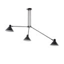 Fekete mennyezeti lámpa 80x80 cm Dione – Kave Home