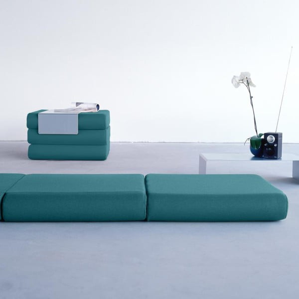 Bingo türkiz kinyitható puff - Softline-image-1