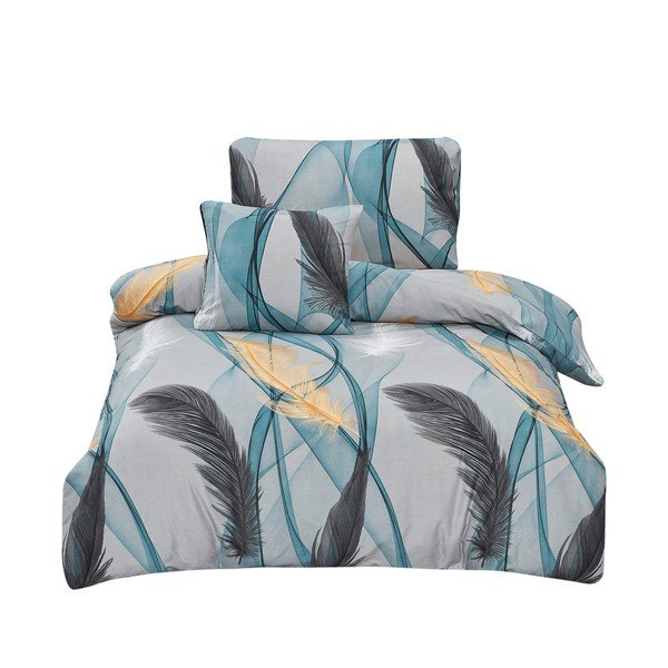 Egyszemélyes háromrészes mikroszatén ágyneműhuzat 140x200 cm Melissa – My House