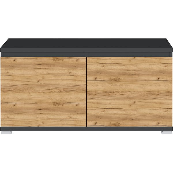 Ülőkés cipőtartó tölgyfa dekorral Lissabon - Germania-image-2